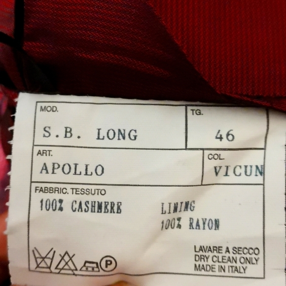 LORO PIANA 100% CASHMERE BLAZER - Picture 5 of 15